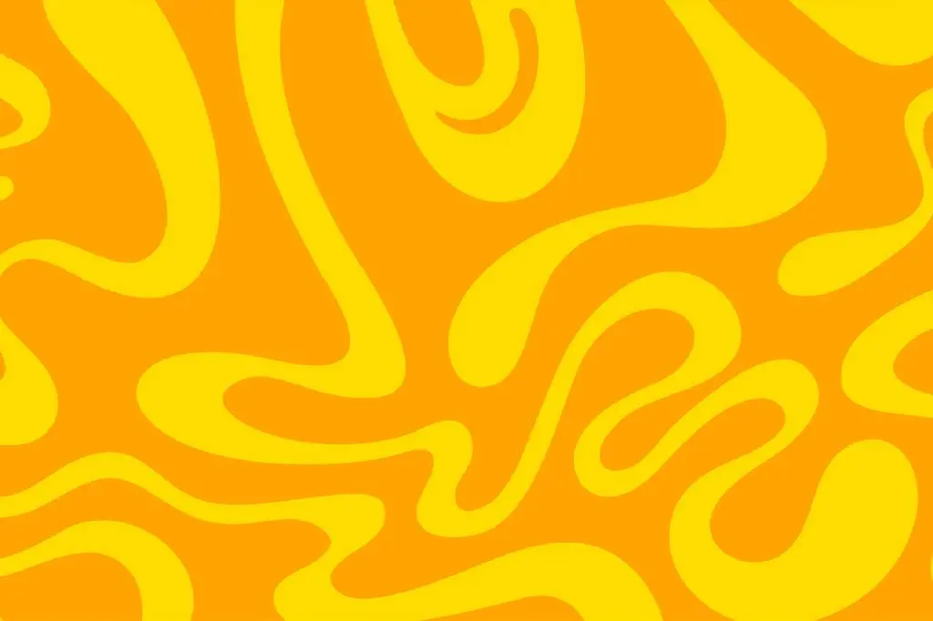 An abstract pattern featuring wavy, organic lines and shapes.